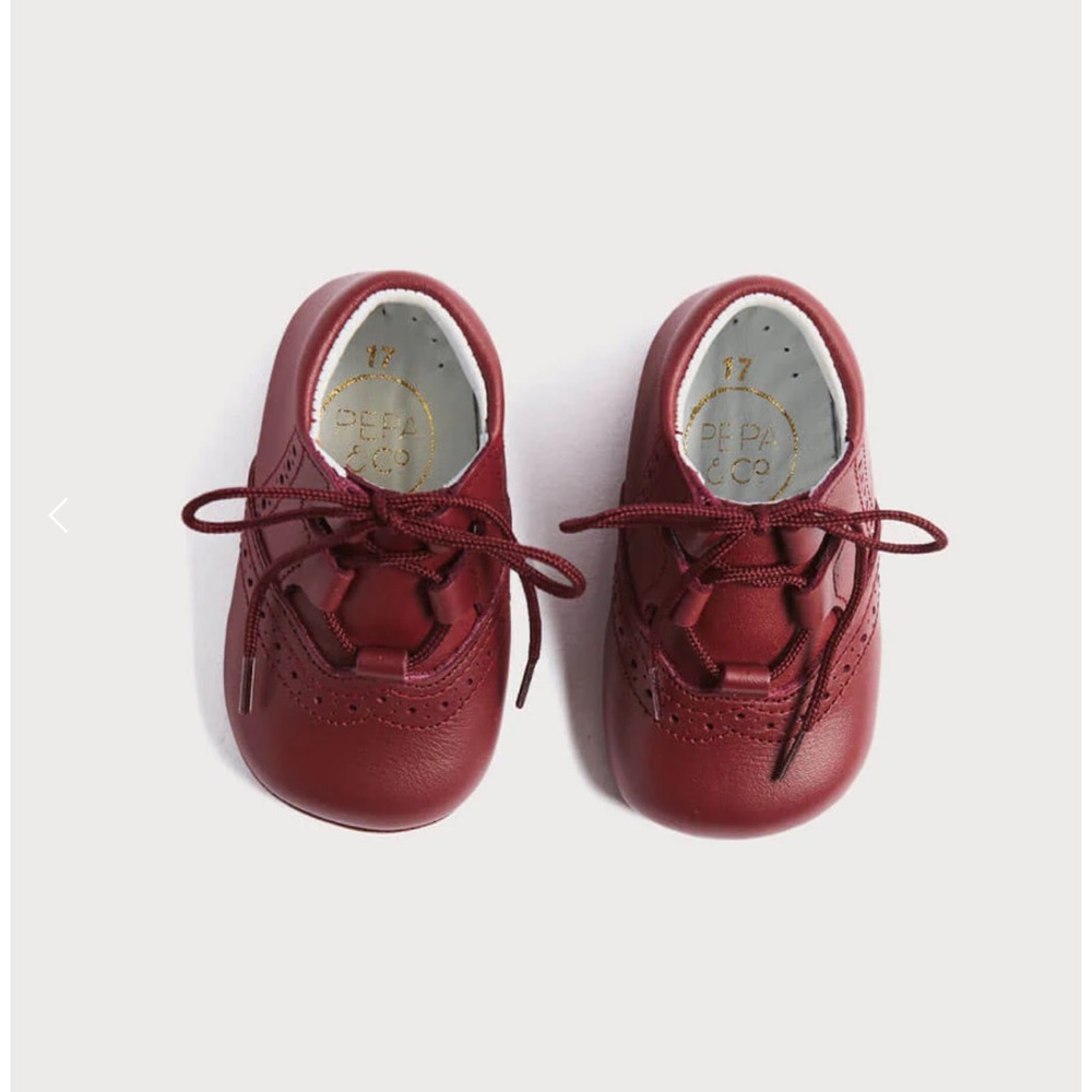 NWT Pepa London Oxford Pram Booties